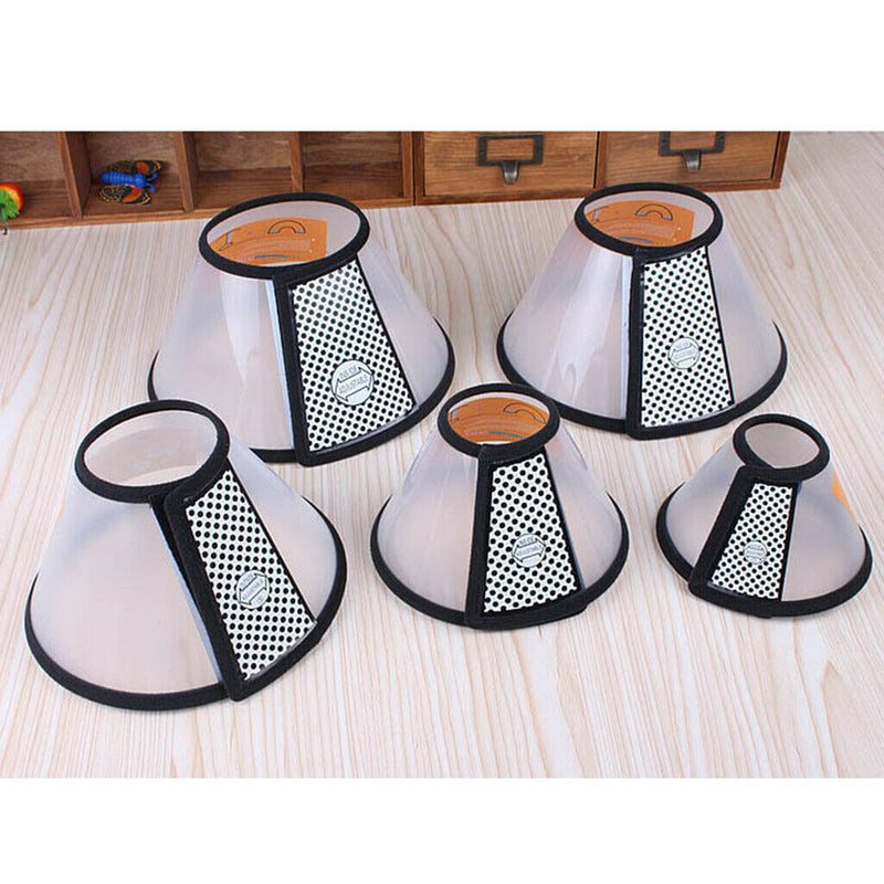 2 Pcs Elizabethan E-Collar For Dogs Anti-Bite