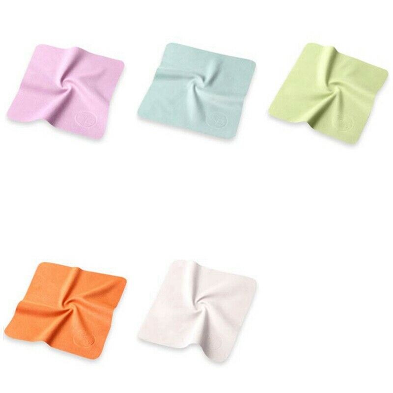 10 Pcs Glasses Cloth Eyeglasses Chamois Cloth Microfiber Cleaning Cloth Wip A3K4