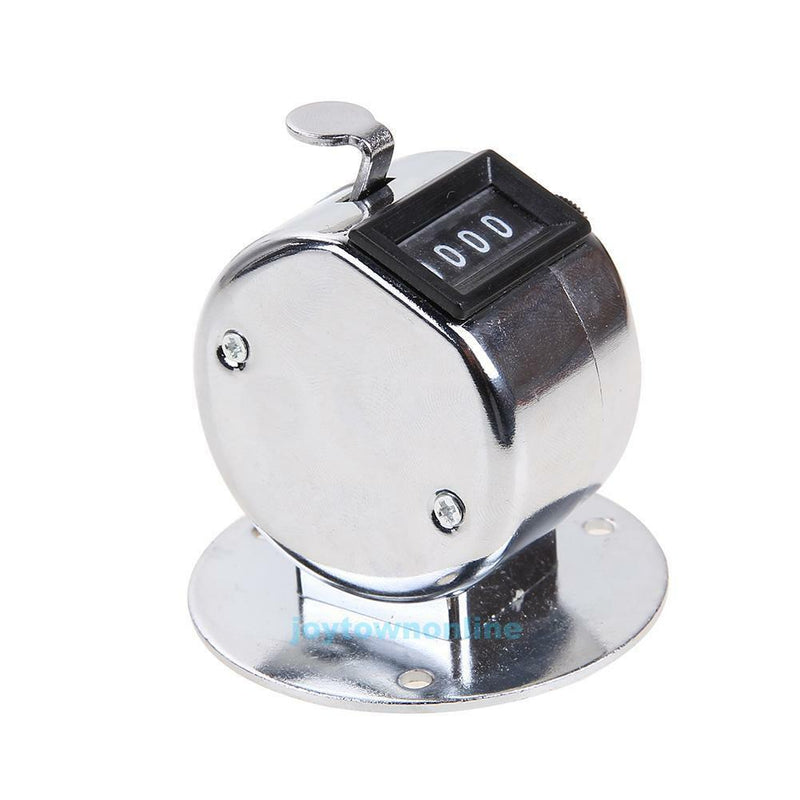 Digital Hand Tally Counter 4 Digit Number Manual Counting Golf Clicker