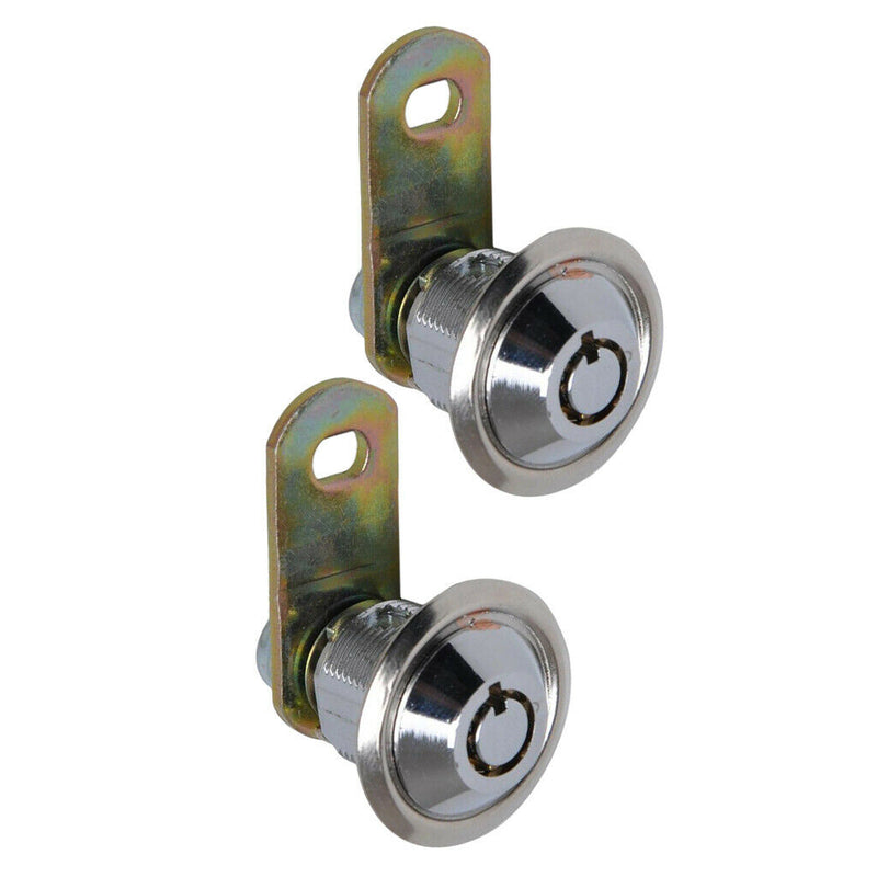 Tubular Cam Lock 1 1/8" Cabinet Toolbox Safe Drawer Replacement KA1001 2x