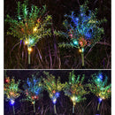 Solar Light Pine Cedar Tree Light Outdoor Garden Waterproof Christmas Landscape