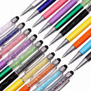 10 Pcs Crystal Pen Diamond Ballpoint Pens Stationery pen Novelty Gift Offic