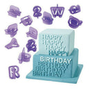 40Pcs/1Set Cake Baking Letter Cookie Fondant Alphabet Number Mold DIY Mold T3C