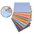 Cotton Fabric Apparel 9.84 Inch Solid Per Yard Squares Bundle for DIY Patchwork