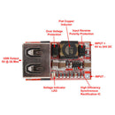 DC 6-24V 12V/24v to 5V 3A USB output charger step down power module mini moduME