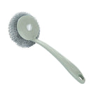 8 sets of kitchen can be hung long handle to oil wire brush ball brush