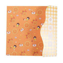 1 Pack Floral Square Folding Crane Origami Chiyogami Craft Lucky Wish Paper E3C3