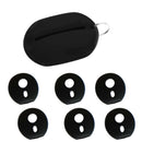 Silicone Case Cover Protective Skin for FreeBuds 3 Earphone Ultra-thin Black