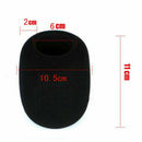Pop Filter Windscreen Microphone Sponge Foam Cover For Blue Yeti Pro Mic Black