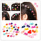 30pcs Kids Baby Girls Claw Hairpins Mini Colorful Hair Clips Clamp Flower Style
