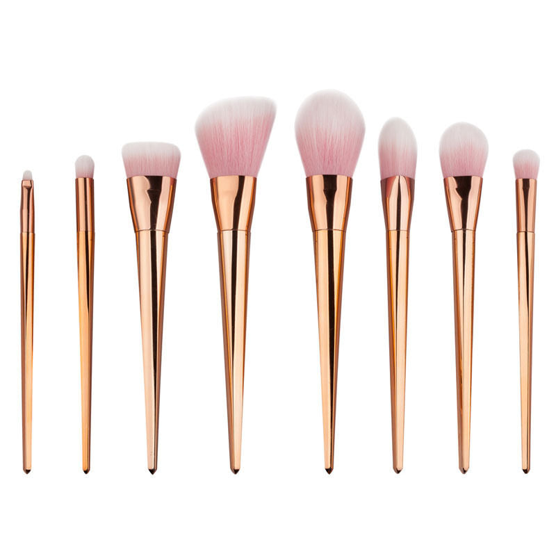 Pro 8pcs Makeup Brushes Set Powder Foundation Eyeshadow Eyeliner Brush Tool Kit