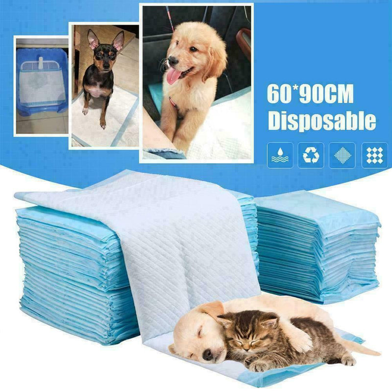 60x90cm Large Puppy-Training Pads Toilet Pee-Wee Mats Cat Pet Supplies Best E2V1