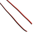 22 Gauge 15m Red Black Zip Wire AWG Cable Power Ground Stranded Copper Car I7A8