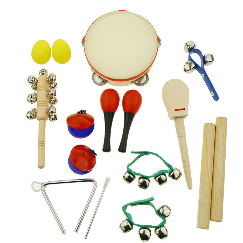 Kids Children Toddler Educational Musical Percussion Instruments Set Including