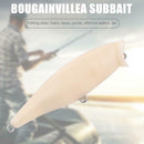Plastics Fishing Blank Hard Lures 75mm 6.5g Wobblers Crankbait Fishing Tool