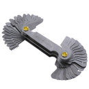 40pcs Thread Measuring Gage 60 Degree Whitworth Metric Screw Thread Pitch Ga BX
