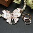 Creative Zinc Alloy Rhinestone Keychain Crystal Purse Bag Key Chain Ring