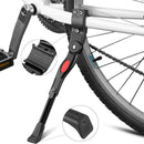 Adjustable MTB Road Bicycle Kickstand Parking Rack Side Kick Stand(Black)