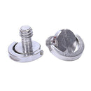 2 Pack  Release Camera Fixing Screw D-ring Screws 1/4 Inch U3S2