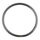 10Pcs Split Key Chain Ring Loose leaf Rings For Keychain ,Crafts Black-32mm