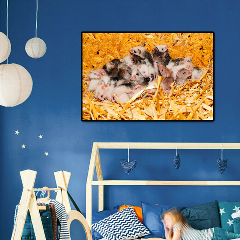1000pcs DIY Rat Nest Jigsaw Puzzle Children Adults Toys Animals Art Picture