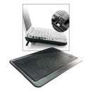 New Portable Laptop Cooler Quiet Gaming Cooling Pad Tray USB Powered Bracket