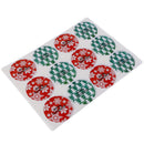 120pcs Merry Christmas Sealing Stickers Snowflake Labels DIY Candy Bag Sticke â„–[