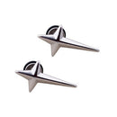 Fashion Unisex Non-allergic Stainless Steel Cross Earrings Ear Studs Jewelry