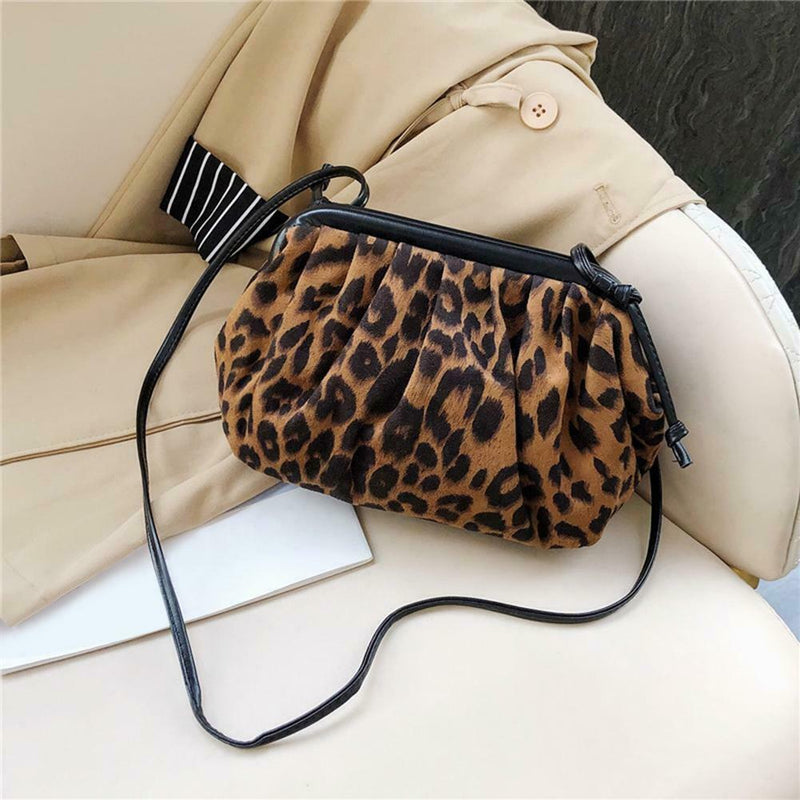 Women Day Clutch Shoulder Evening Handbags Pleated Purse (Yellow Brown) A
