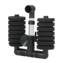 Biochemical Sponge Foam Filter Double Head Equipment Aquarium for Fish Tank Kit