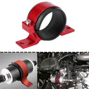 Red External Fuel Pump Filter Mounting Bracket Holder For Walbro Sytec & Bosch