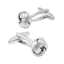 2Pairs Cuff Bicycle Bike Chain Cyclist & Kont Punk French Shirt Cufflinks