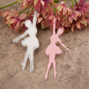DIY Ballet girl Cutting Die Metal Scrapbooking Dies Craft Dies Greeting Card JR