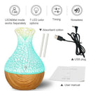 Wood Grain Electric Air Humidifier Ultrasonic Essential Oil Diffuser Aromat
