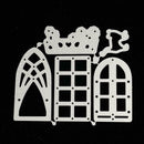 DIY Windows Shaped Cutting Die Carbon Steel Stencil Dies Cutting Q9G8 B1W6