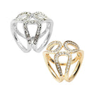2Pcs Women Girls Scarf Ring Buckle Brooch Pins Clip for Silk Scarves Shawl,