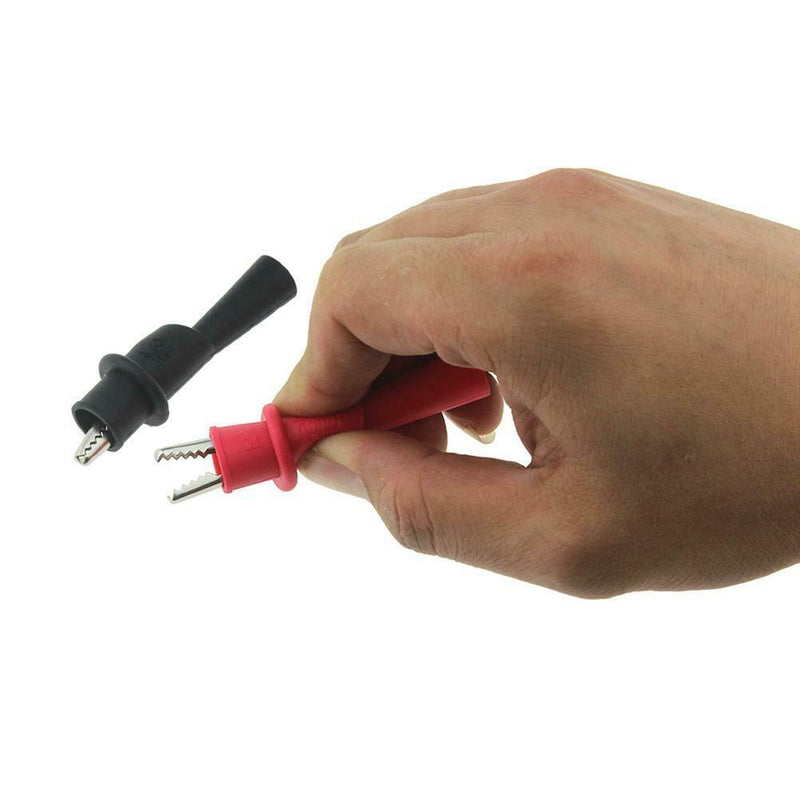 5 Pairs Alligator Crocodile Test Clips Clamps for Multimeter Tester Probe