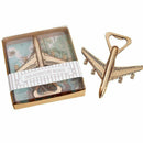 Pack of 12 Airplane Bottle Opener Gift Box Air Plane Travel Beer Bottle Ope Y8P9