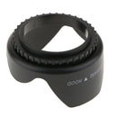 52mm Reversible Tulip Flower Crown Petal Shaped Lens Hood Provides Protection
