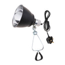 E27 Aquarium Ceramic Reptile Lamp Habitat Lighting Reflector Holder UK Plug