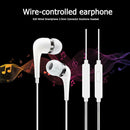 Hi-Fi Wired Earphones Earbuds Line Control 3.5mm In-Ear Headphones with Mic