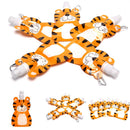 1Pc Foldable Tiger Cartoon Animal Water Drinking Cup Bag Travel Drink BottleA3C