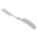 Stainless steel Hair Comb Men Dedicated Folding Comb Beard Brush Hair Care Too-