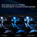 Car Led Roof Lamp Auto Interior Dome Reading Magnet Touch USB Ceiling Light A