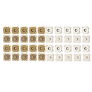 20 Magnetic Snaps Purse Clasp Closures Metal Button Fastener Bag Accessories