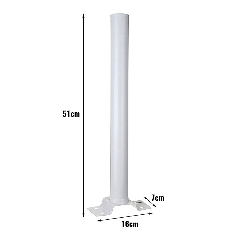 50CM Mounting Pole Support for Outdoor LED Solar Light Street Lamp 40W/90W/ O8P9