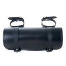 Motorcycle Fork Bag, Waterproof Motorbike Handlebar Bag Pu Leather Saddleba D7R4