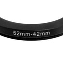 52mm-42mm Black Step Down Ring Adapter for Camera T6Q4