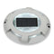 4LED Round Ground Light Waterproof Solar Underground Lamp (Cold White) A