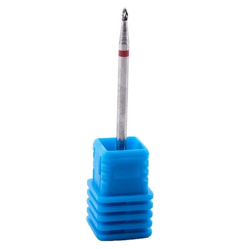 Nail Art Electric Carbide Cylinder Cuticle File Drill Bit Manicure Pedicure U9U4